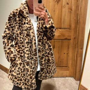 Leopard coat